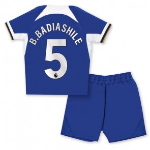 Chelsea Benoit Badiashile #5 Hemmaställ Barn 2023-24 Kortärmad (+ Korta byxor)
